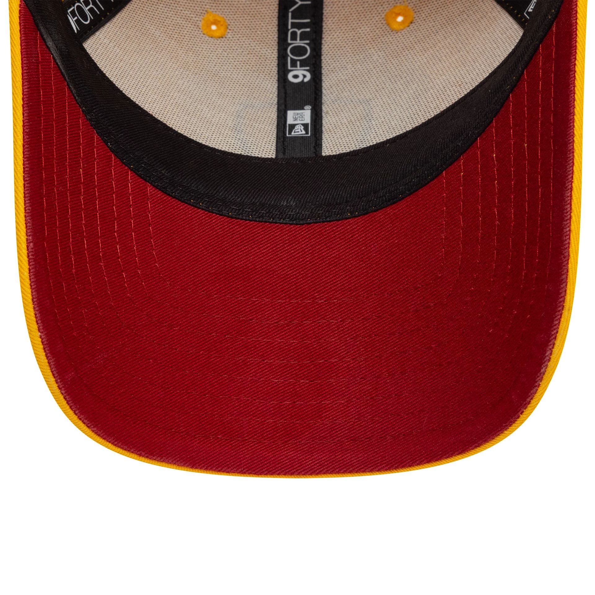 This is a AS Roma Tie Dye Dark Yellow 9FORTY Adjustable Cap 2