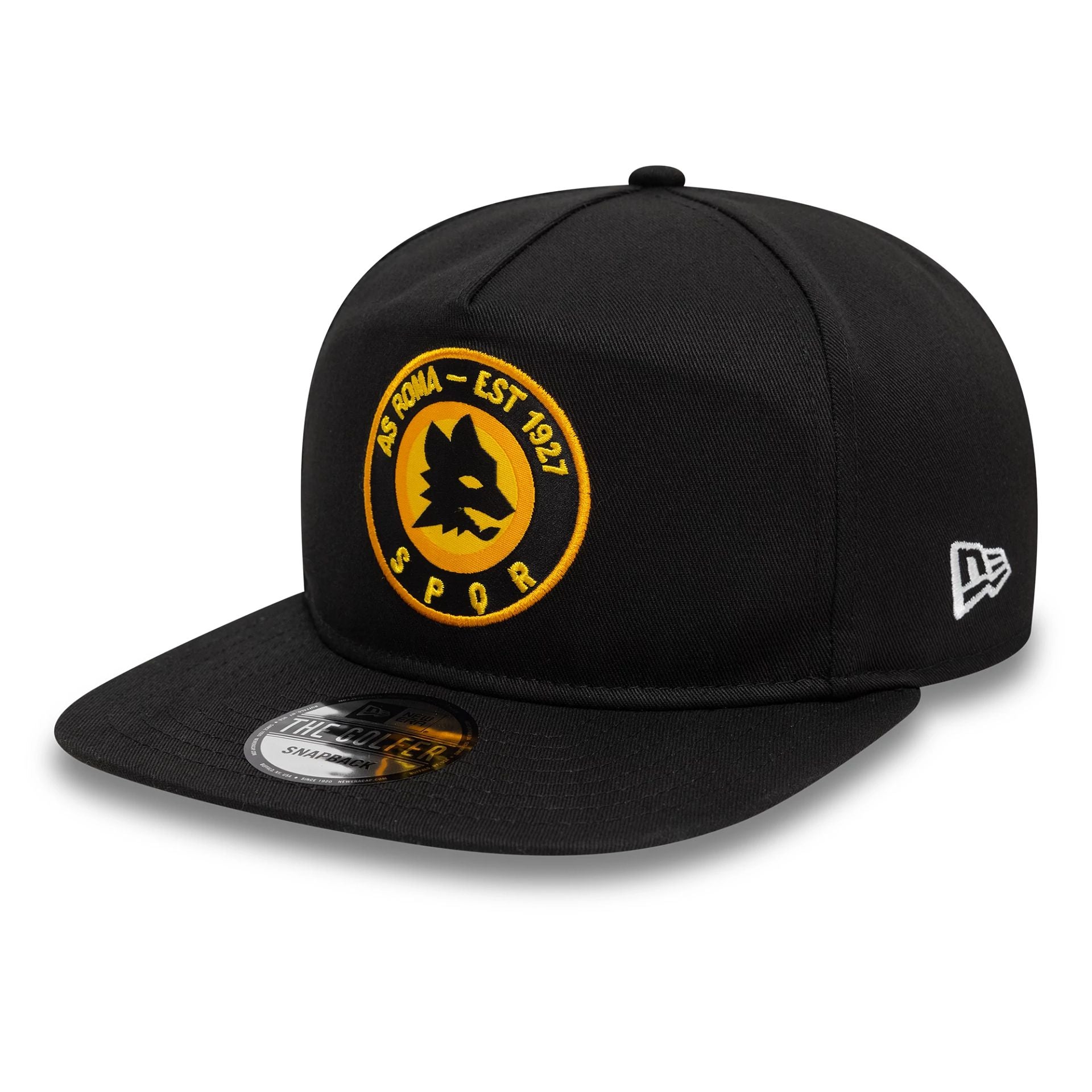 This is a AS Roma SPQR Black Golfer Adjustable Cap 1