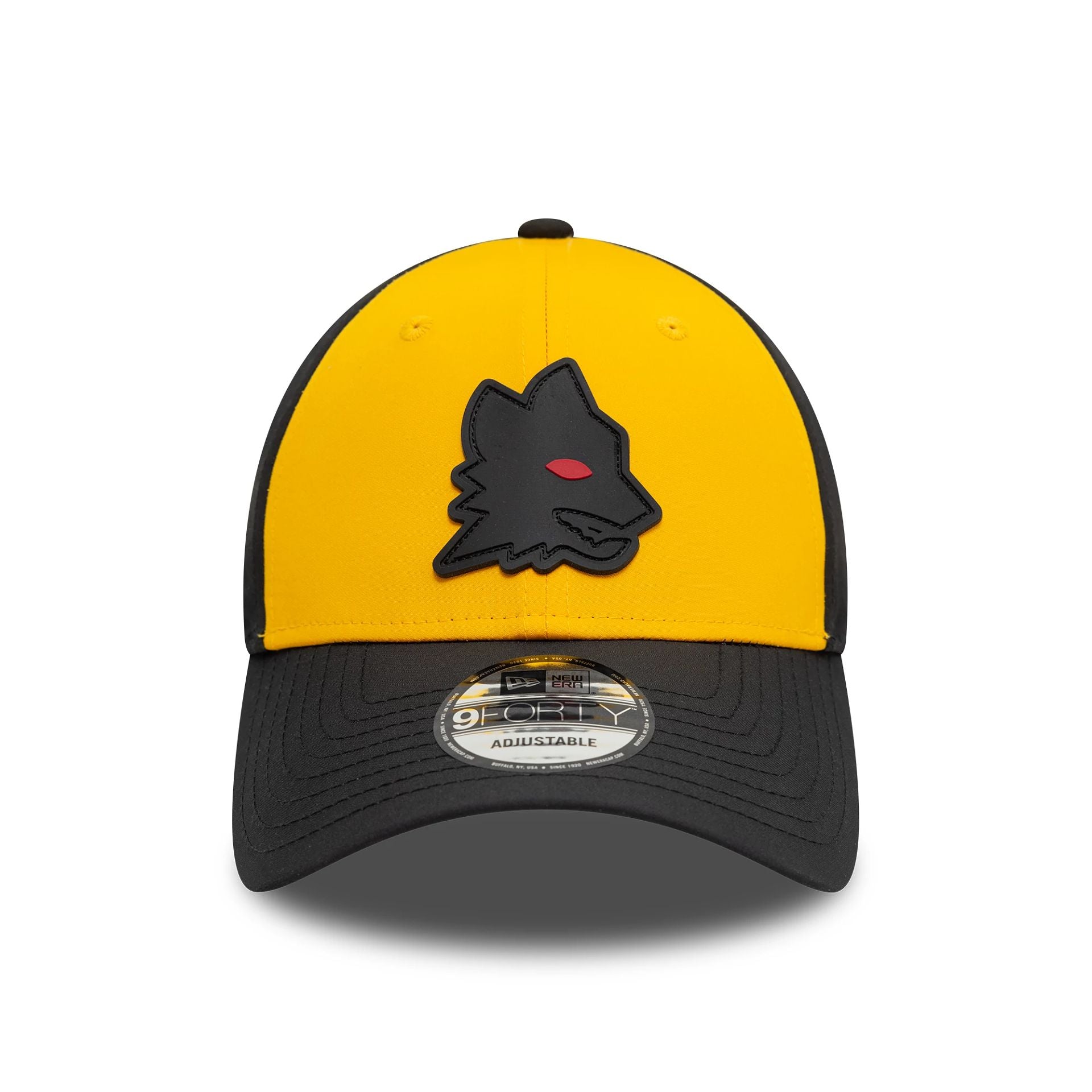 This is a AS Roma Rubber Wolf Black 9FORTY Adjustable Cap 2