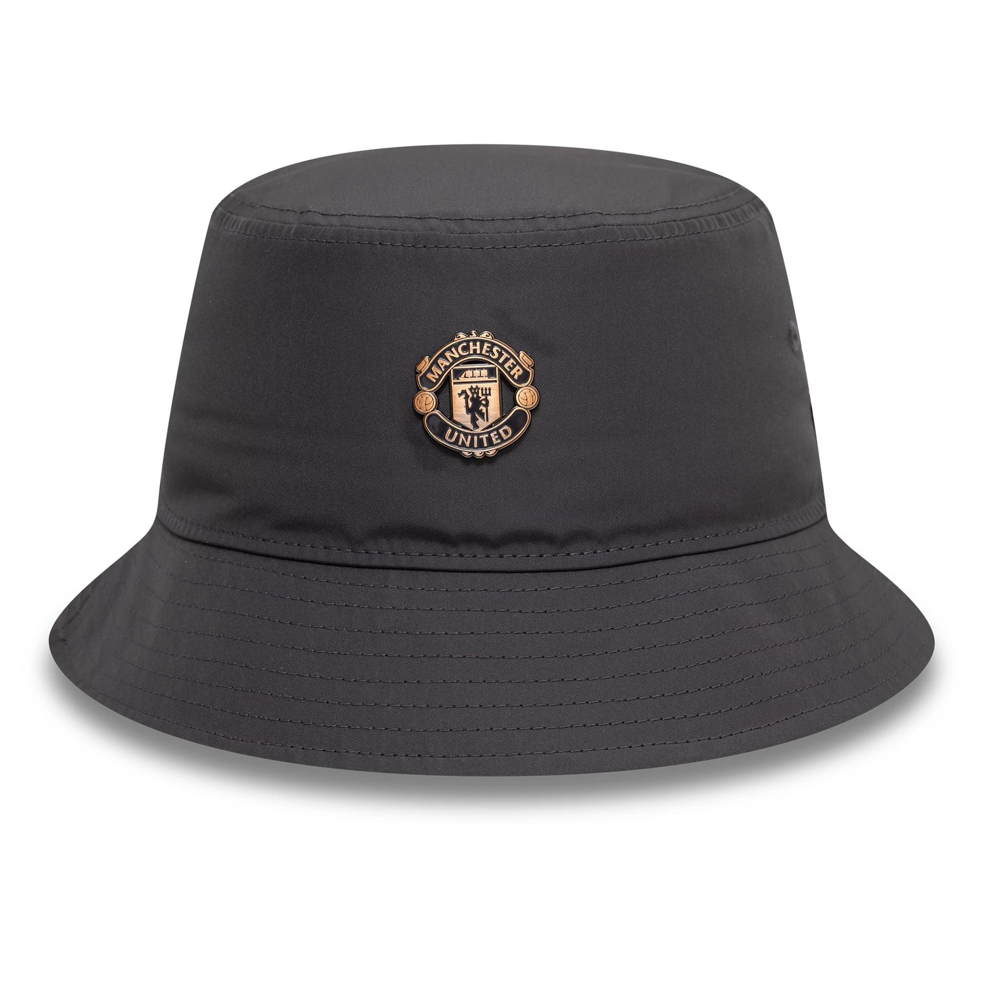 This is a Manchester United FC Bronze Dark Grey Bucket Adjustable Cap 2