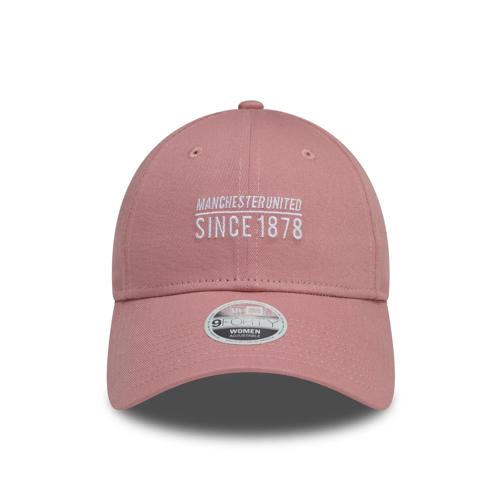 This is a Manchester United FC Womens Seasonal Dark Pink 9FORTY Adjustable Cap 2