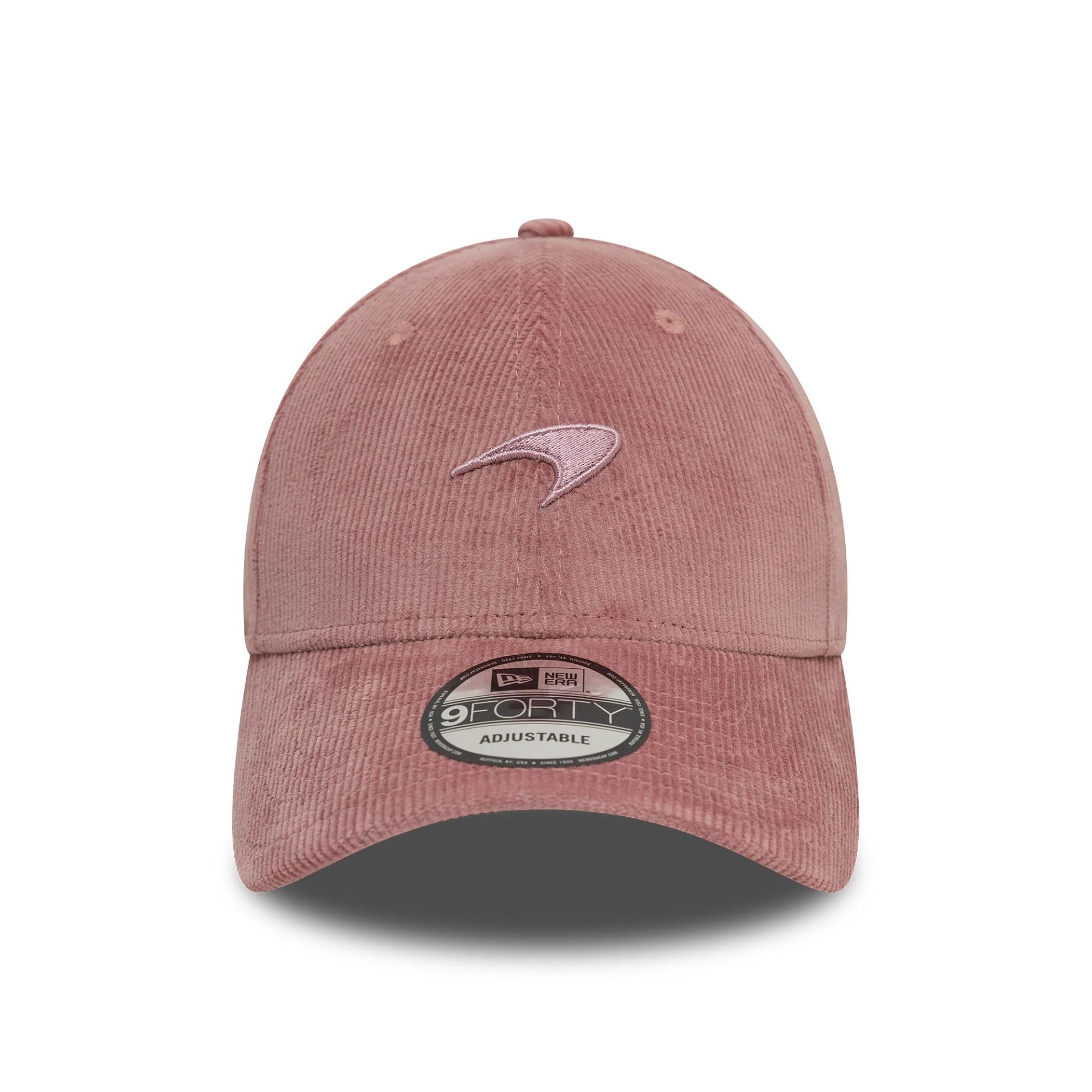 This is a McLaren Racing Cord Dark Pink 9FORTY Adjustable Cap 2