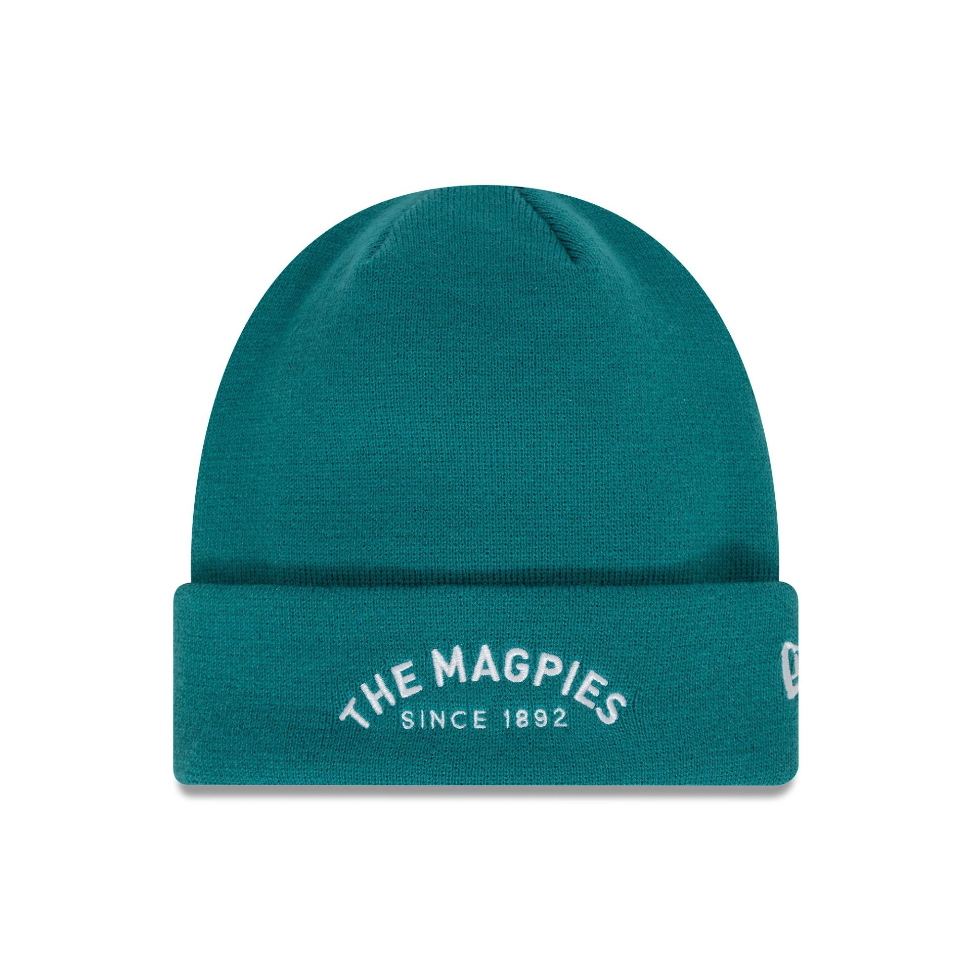 This is a Newcastle United FC Seasonal Turquoise Cuff Knit Beanie Hat 1