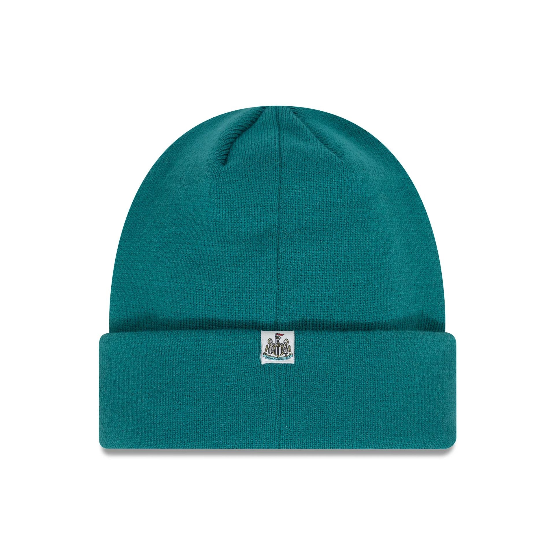 This is a Newcastle United FC Seasonal Turquoise Cuff Knit Beanie Hat 2