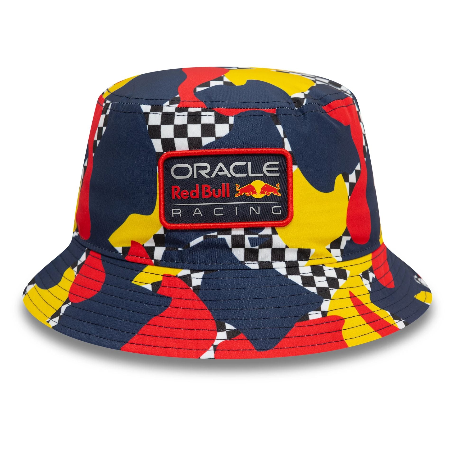 This is a Red Bull Racing Abstract Dark Blue Bucket Hat 2