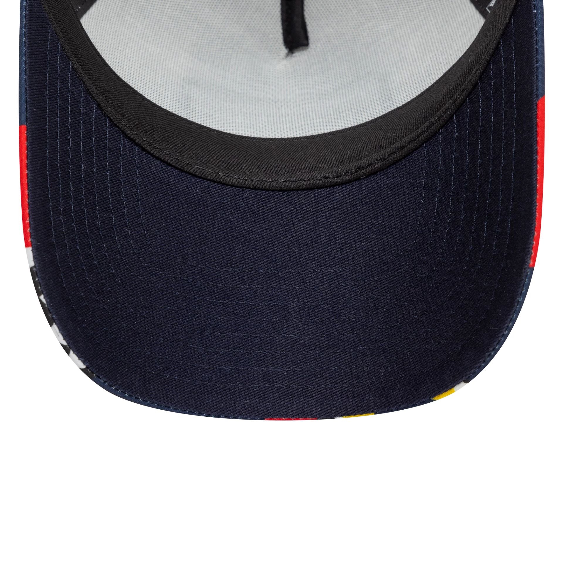 This is a Red Bull Racing Abstract White 9FORTY A-Frame Trucker Adjustable Cap 2