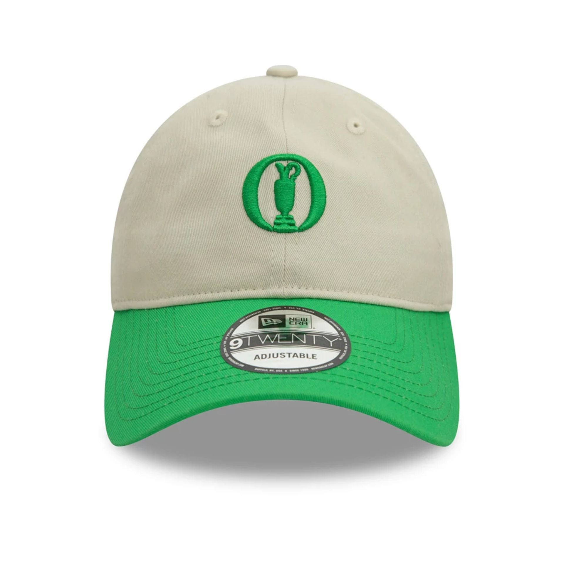 This is a The Open Championships Contrast Visor Cream 9TWENTY Adjustable Cap 2