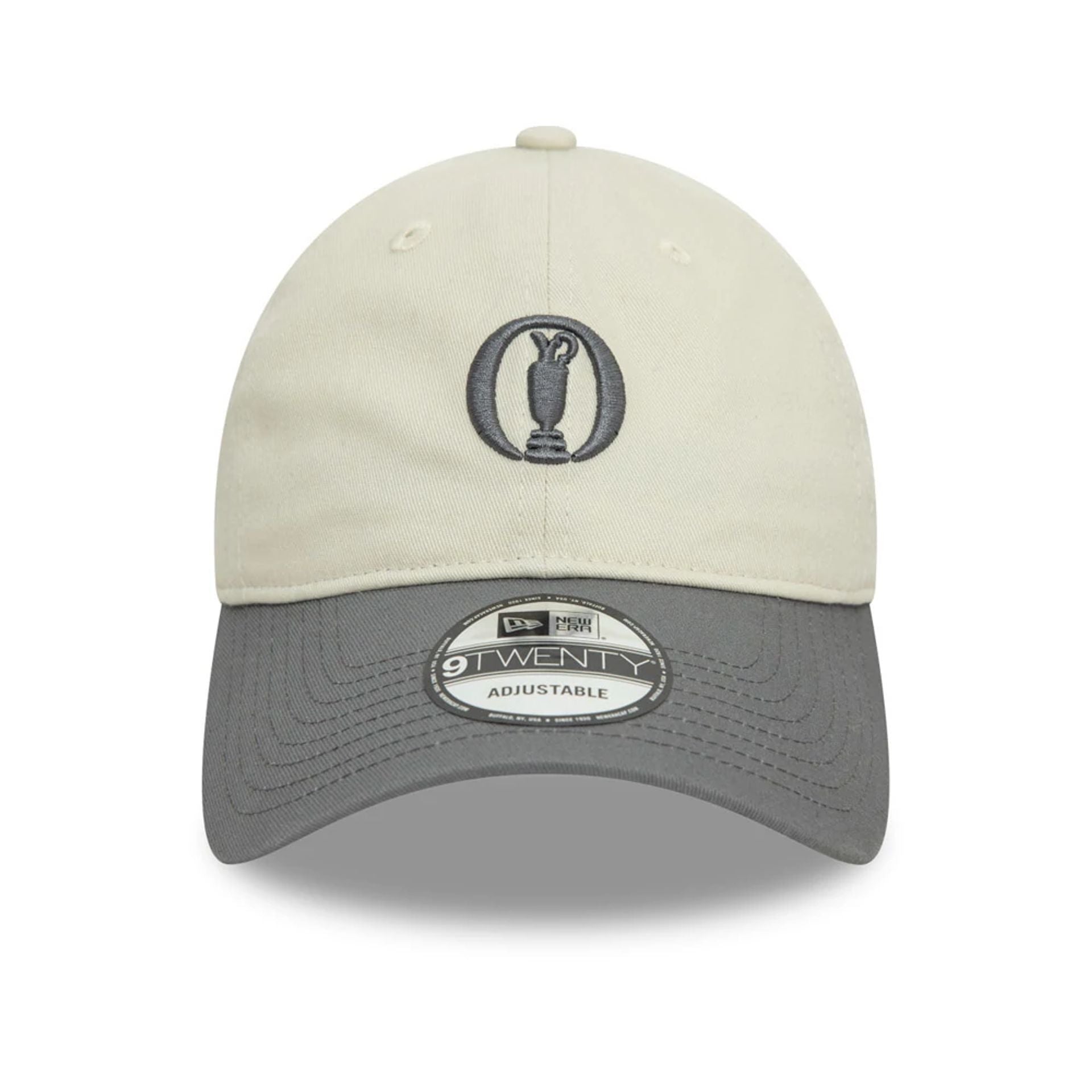 This is a The Open Championships Contrast Visor Cream 9TWENTY Adjustable Cap 2