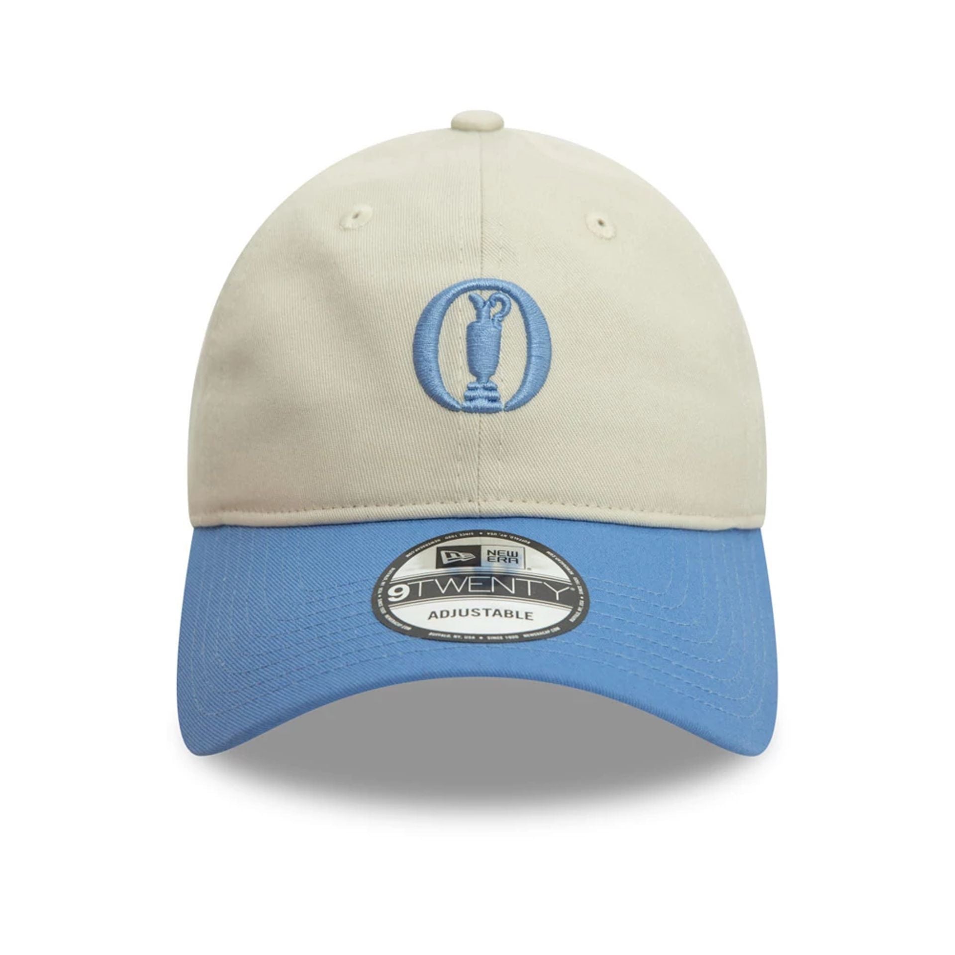 This is a The Open Championships Contrast Visor Cream 9TWENTY Adjustable Cap 2