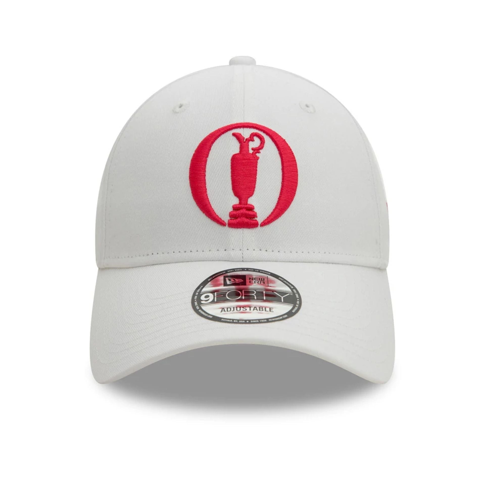 This is a The Open Championships Seasonal White 9FORTY Adjustable Cap 2