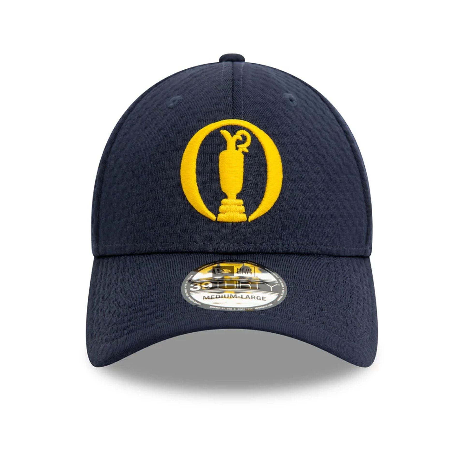 This is a The Open Championships Maxweave Mesh Navy 39THIRTY Stretch Fit Cap 2