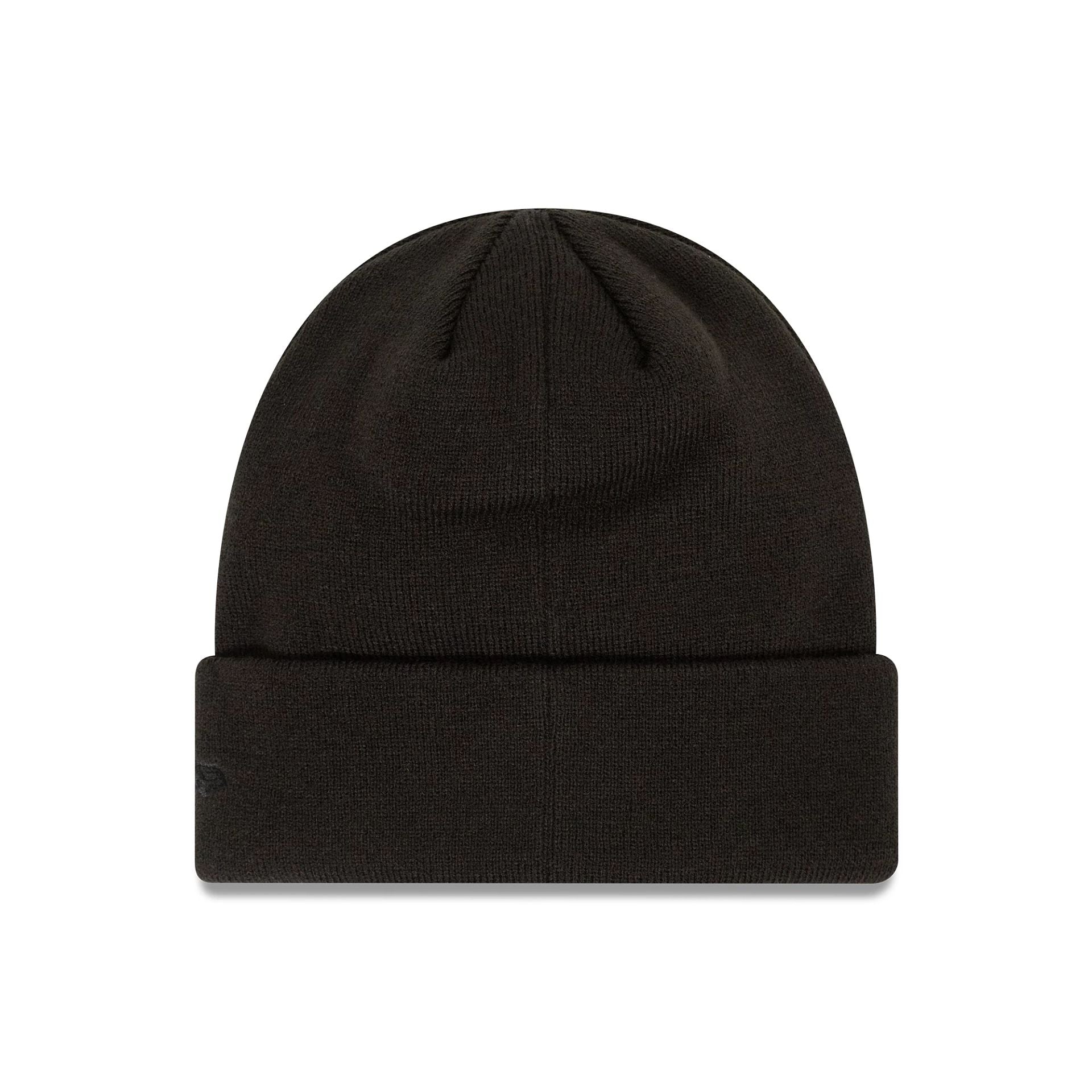 This is a Tottenham Hotspur FC Iridescent Black Cuff Knit Beanie Hat 2