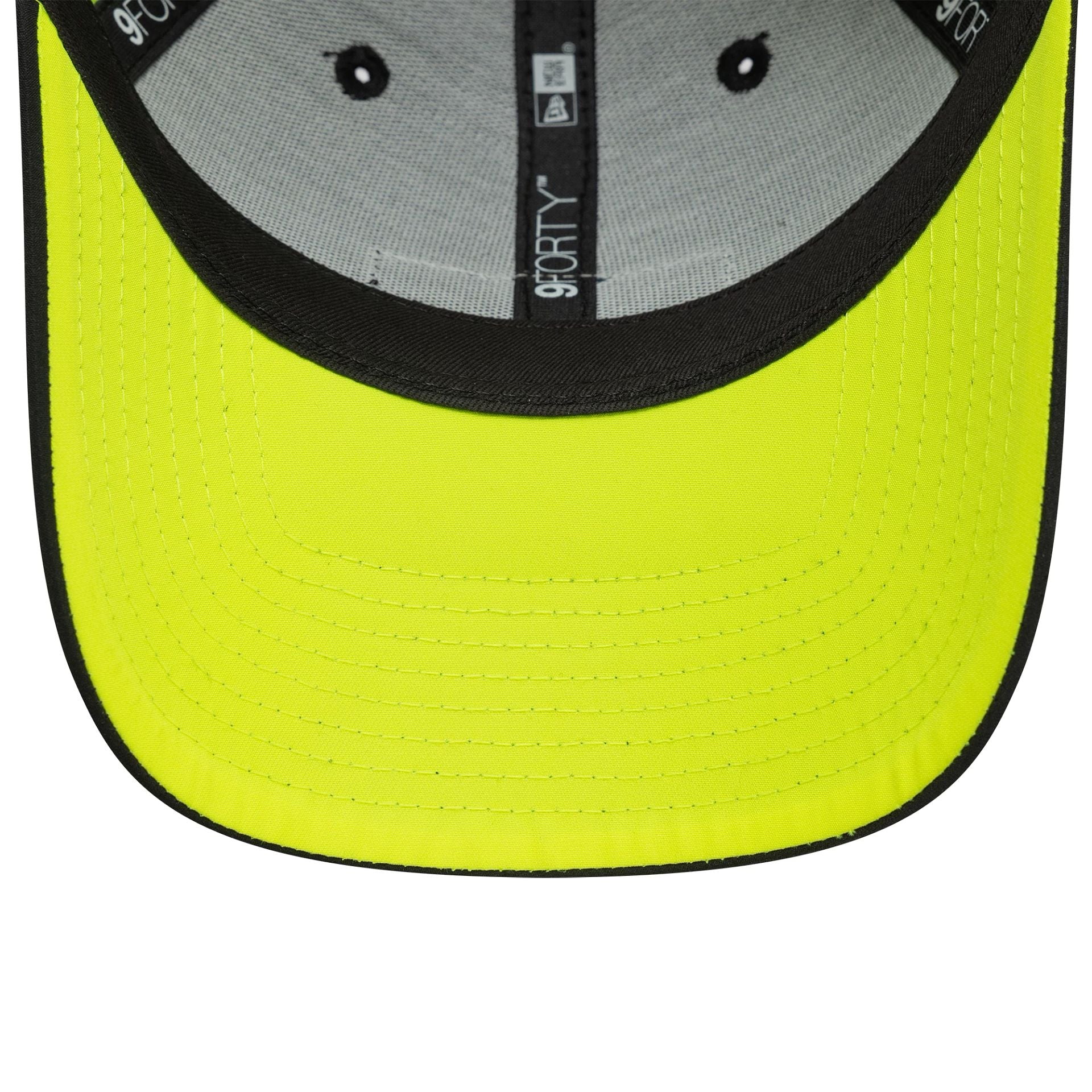 This is a VR46 Halftone Sublimation Black 9FORTY Adjustable Cap 2