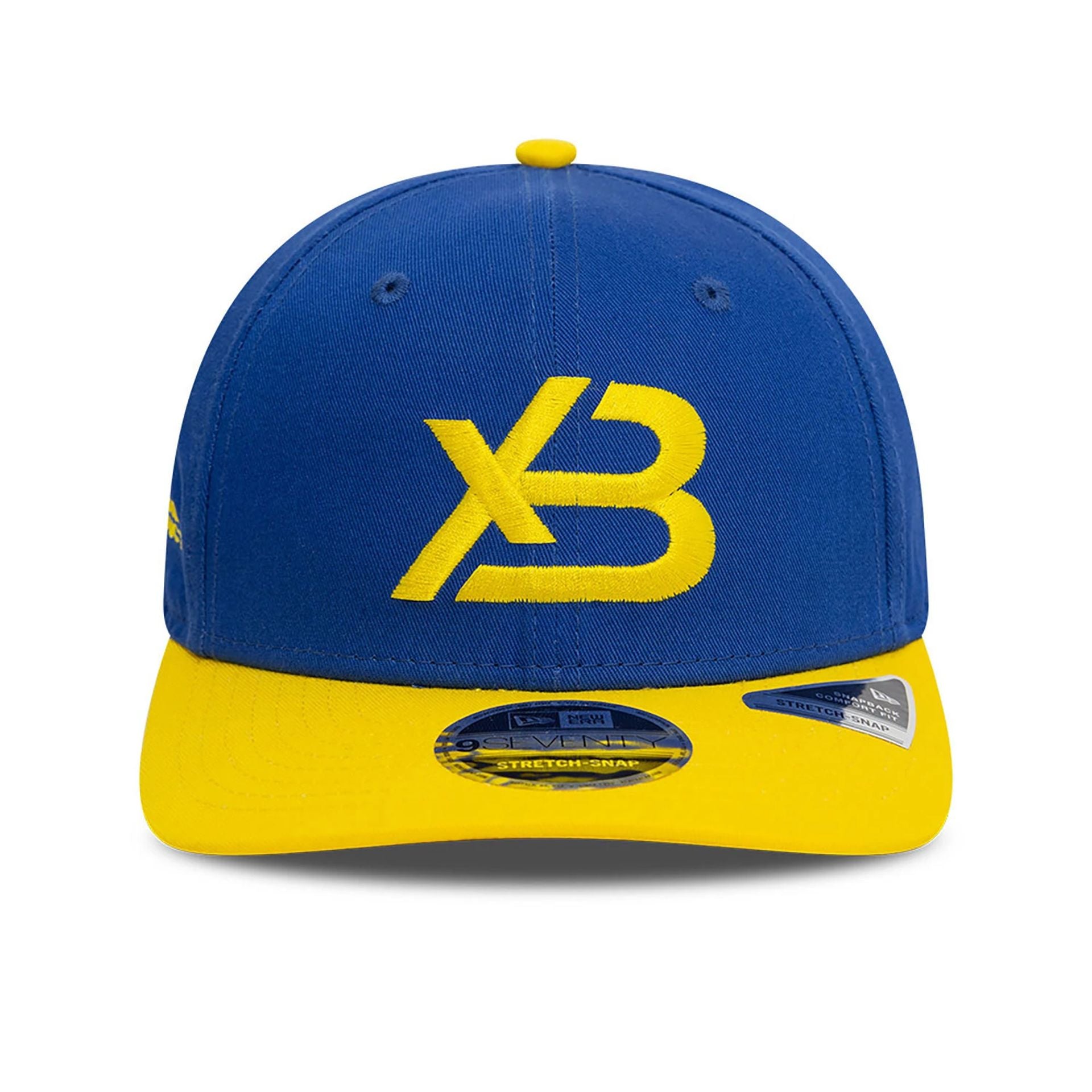 This is a XB FC Kings League Draft Blue 9SEVENTY Stretch Snap Adjustable Cap 2