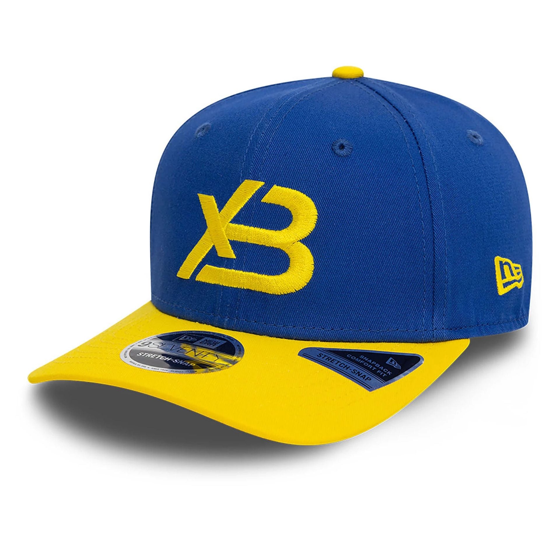 This is a XB FC Kings League Draft Blue 9SEVENTY Stretch Snap Adjustable Cap 3