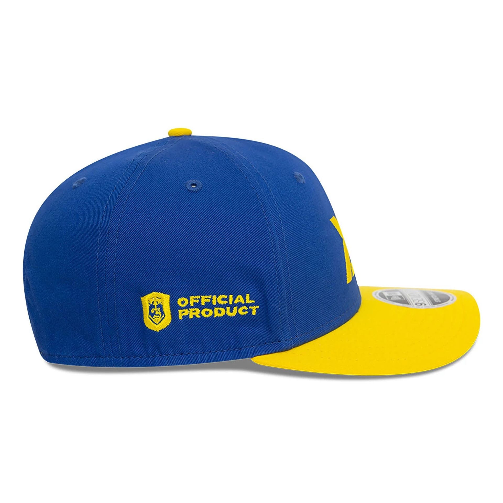 This is a XB FC Kings League Draft Blue 9SEVENTY Stretch Snap Adjustable Cap 6