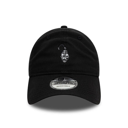 This is a Beetlejuice Head Black 9TWENTY Adjustable Cap 2