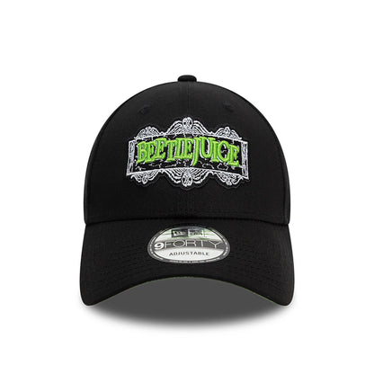 This is a Beetlejuice Sign Black 9FORTY Adjustable Cap 3