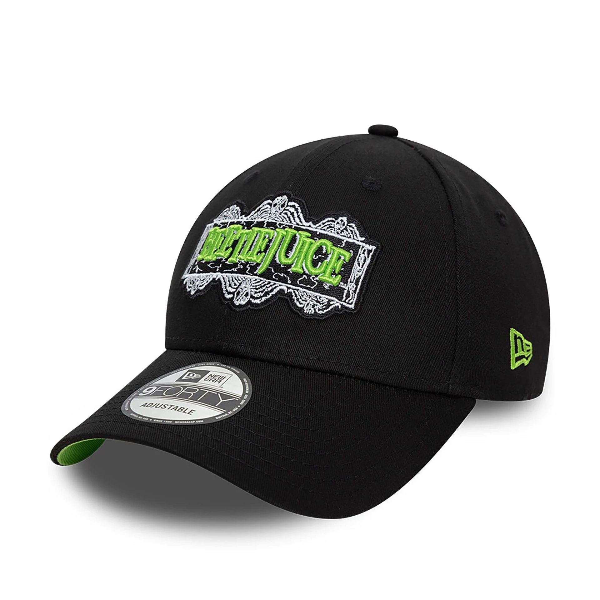 This is a Beetlejuice Sign Black 9FORTY Adjustable Cap 1