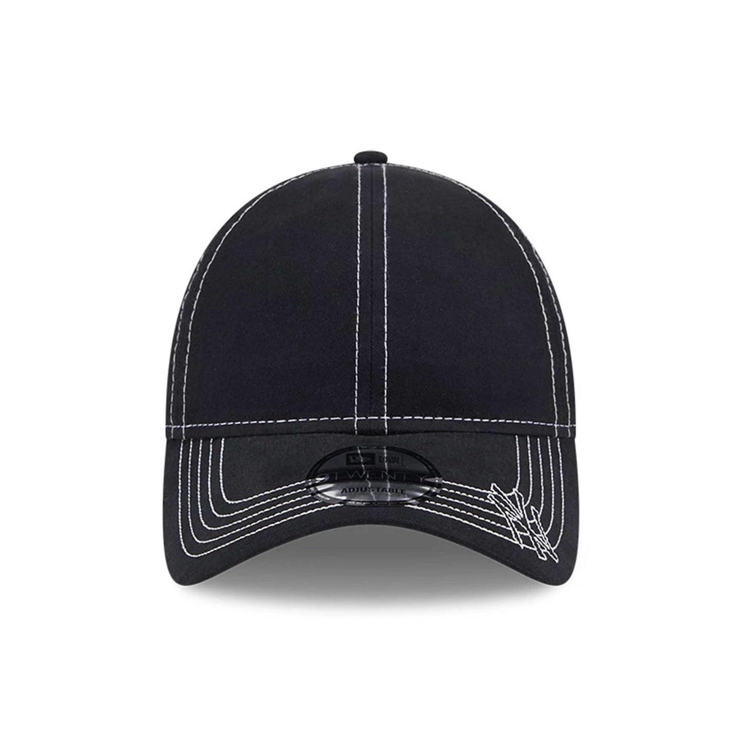 This is a New York Yankees Contrast Stitch Black 9TWENTY Adjustable Cap 2