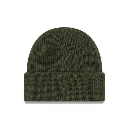 This is a LA Dodgers Merino Wool Knit Green Beanie Hat 2