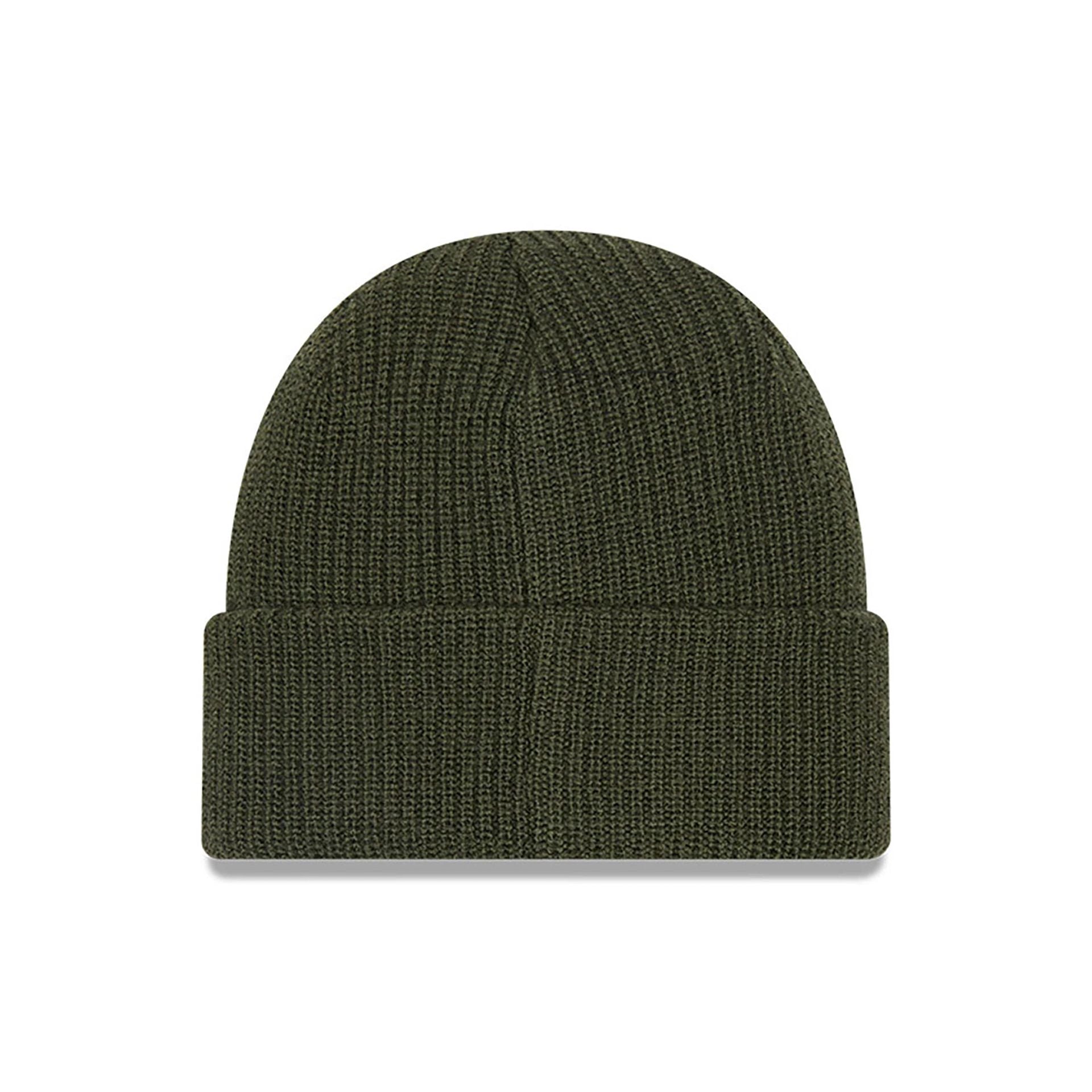 This is a LA Dodgers Merino Wool Knit Green Beanie Hat 2