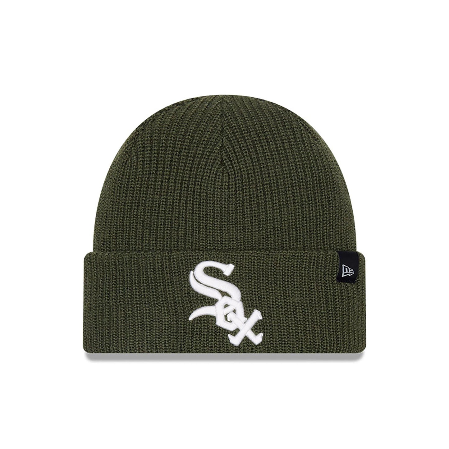 This is a Chicago White Sox Merino Wool Knit Green Beanie Hat 1