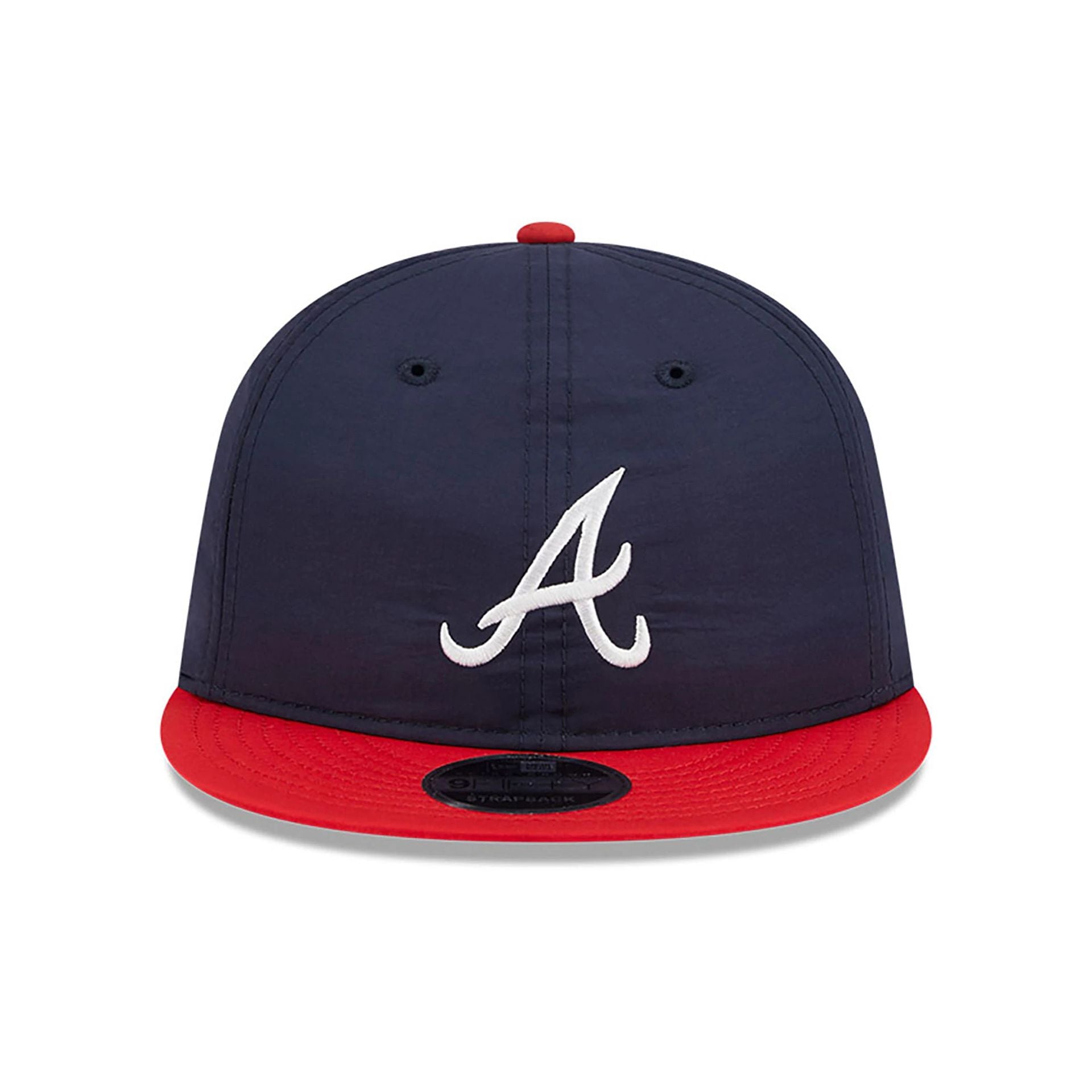 This is a Atlanta Braves Team Colour Navy Retro Crown 9FIFTY Clipback Cap 3