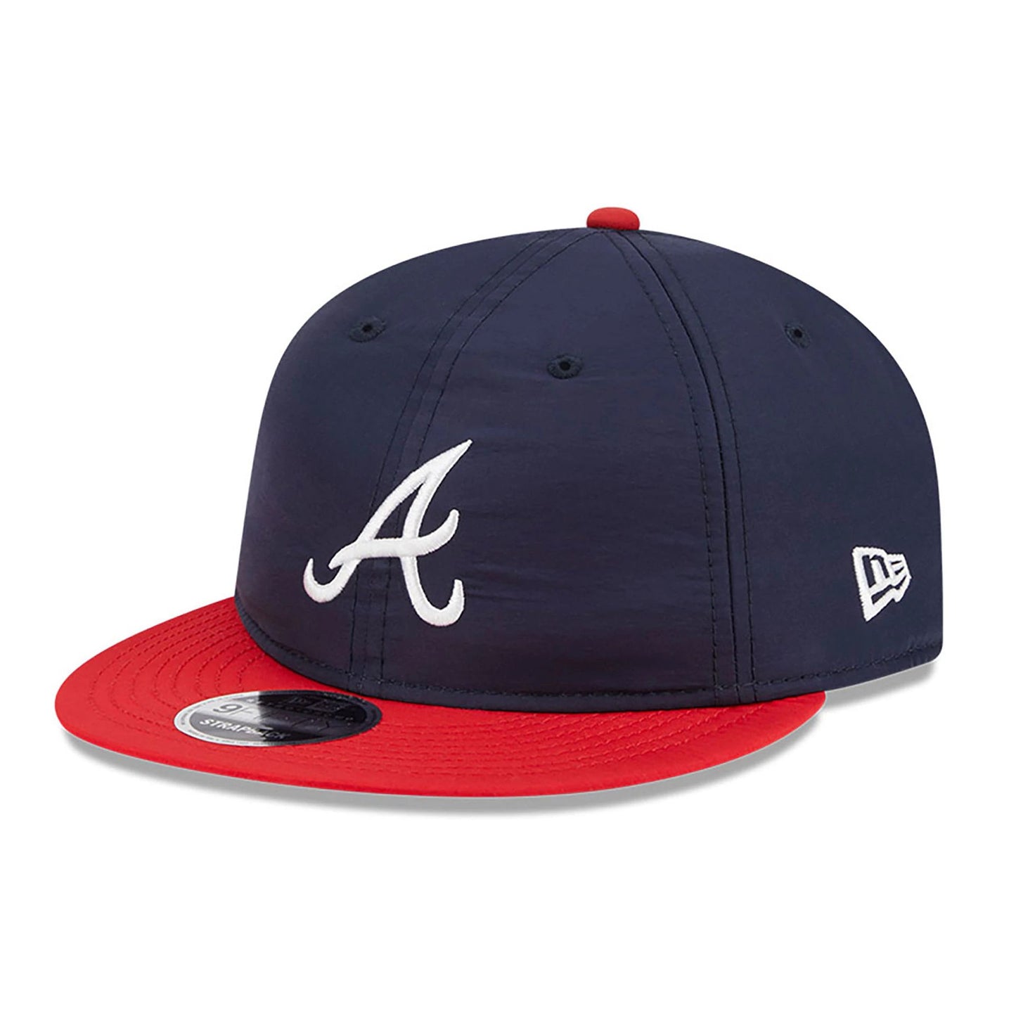 This is a Atlanta Braves Team Colour Navy Retro Crown 9FIFTY Clipback Cap 4