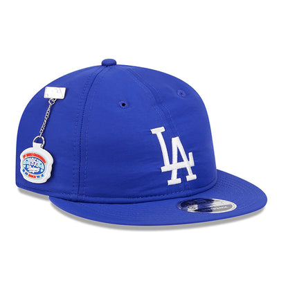 This is a LA Dodgers Team Colour Dark Blue Retro Crown 9FIFTY Clipback Cap 1