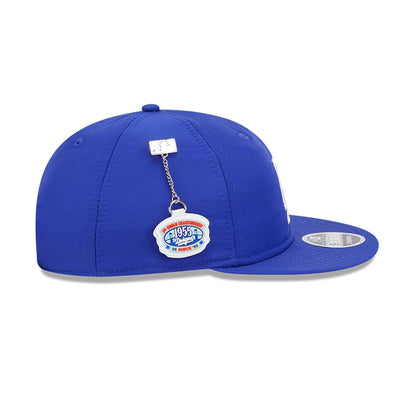 This is a LA Dodgers Team Colour Dark Blue Retro Crown 9FIFTY Clipback Cap 5