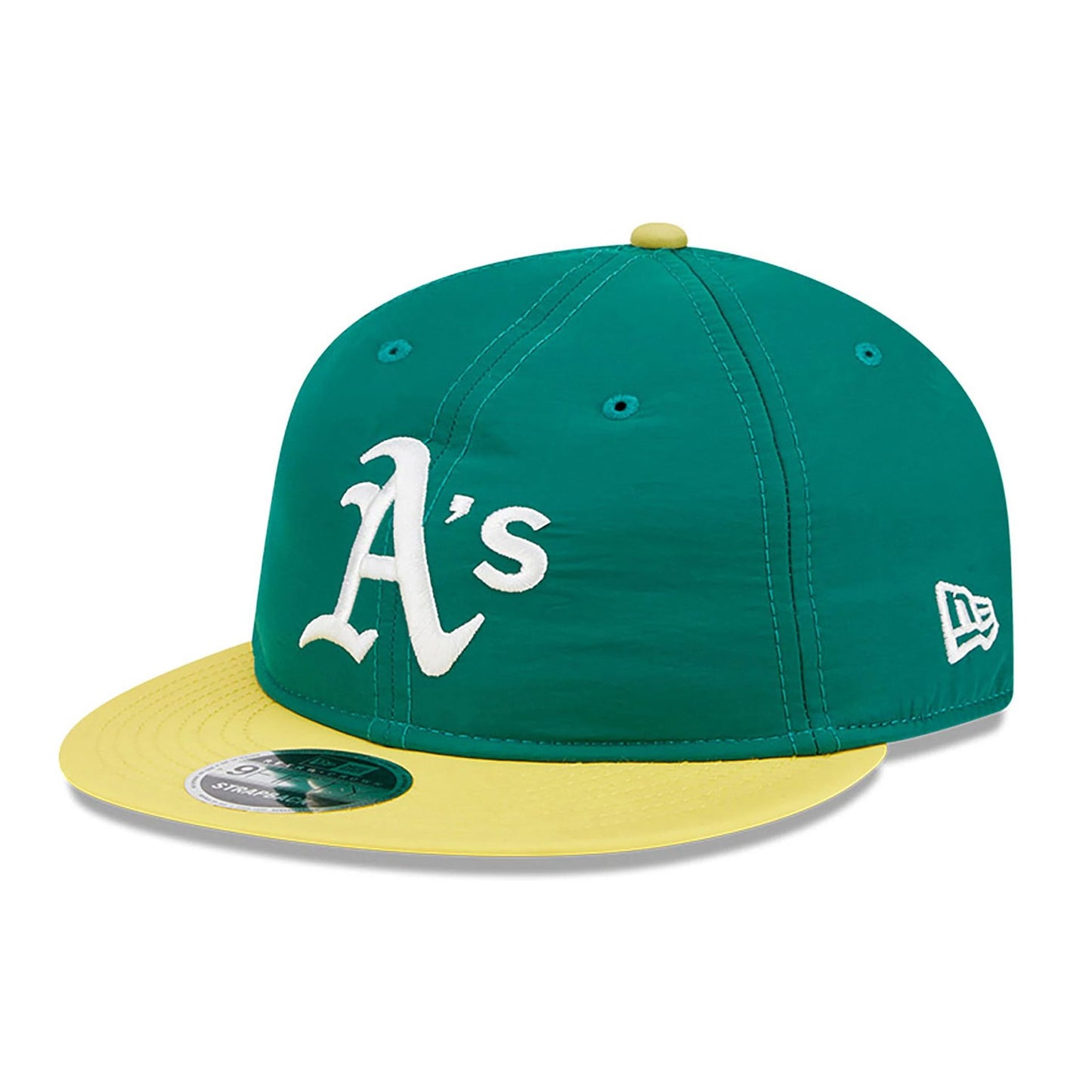 This is a Oakland Athletics Team Colour Black Retro Crown 9FIFTY Clipback Cap 4