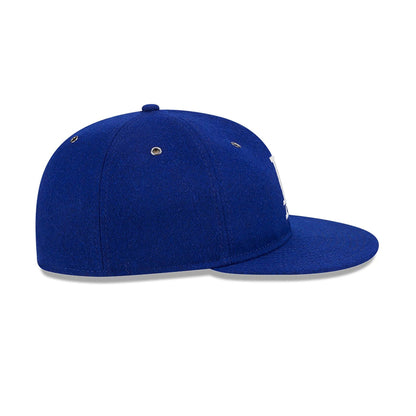 This is a LA Dodgers Wool Dark Blue Retro Crown 59FIFTY Fitted Cap 6