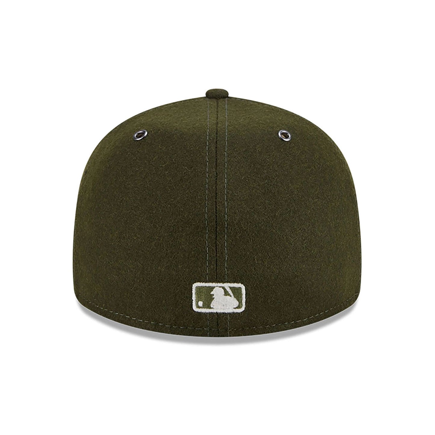 This is a Atlanta Braves Wool Green Retro Crown 59FIFTY Fitted Cap 5