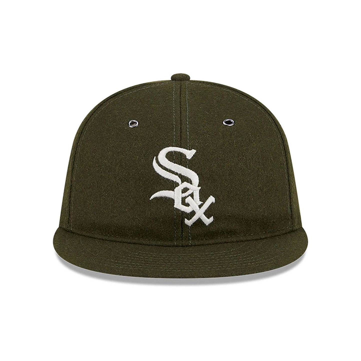 This is a Chicago White Sox Wool Green Retro Crown 59FIFTY Fitted Cap 3