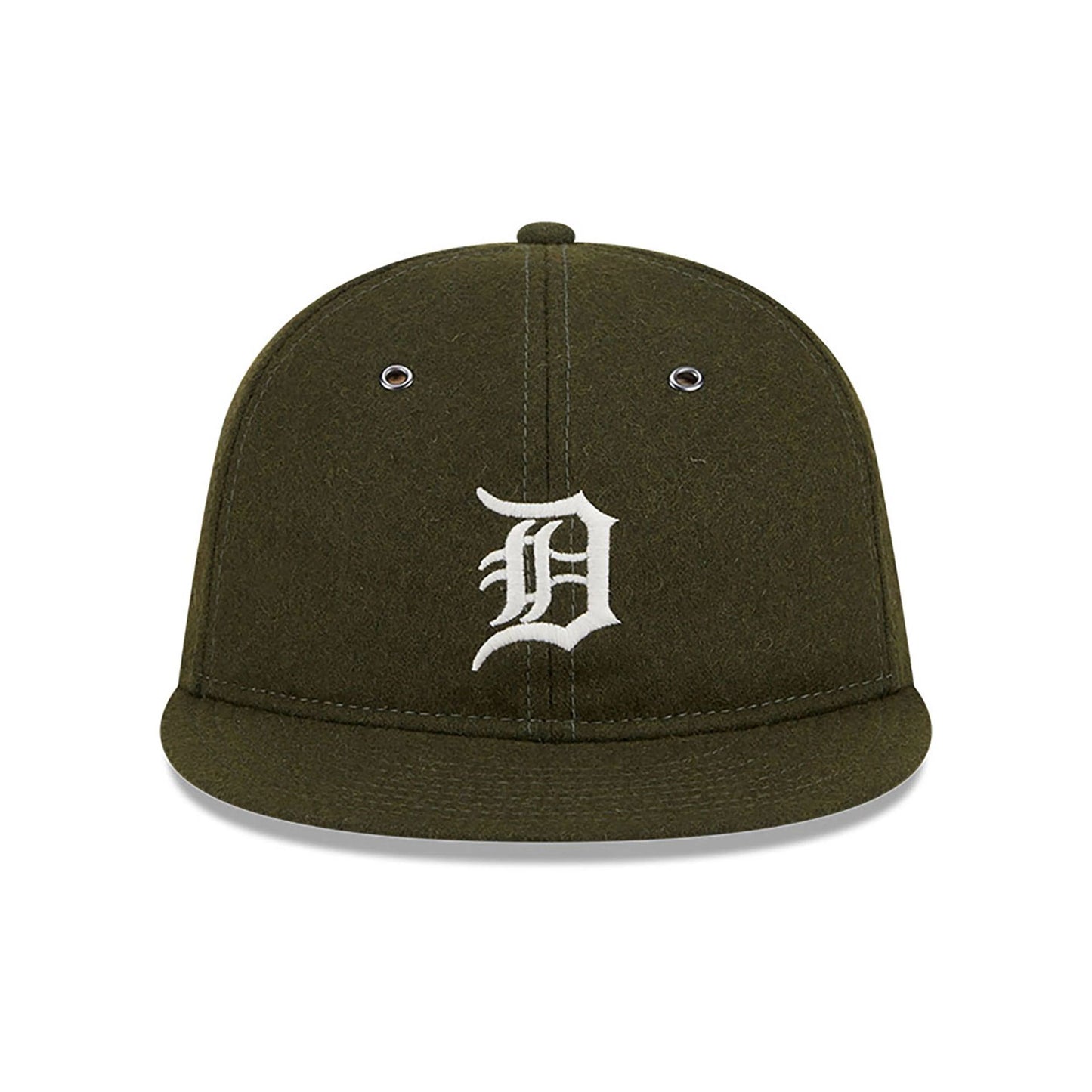 This is a Detroit Tigers Wool Green Retro Crown 59FIFTY Fitted Cap 3