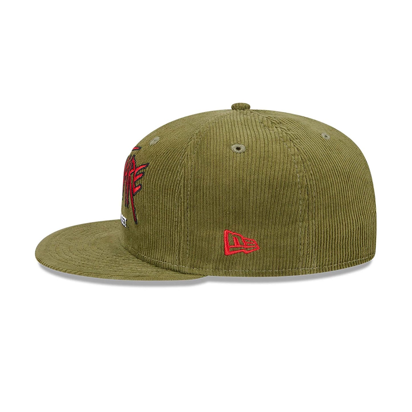 This is a A Nightmare On Elm Street Dark Green 59FIFTY Fitted Cap 7