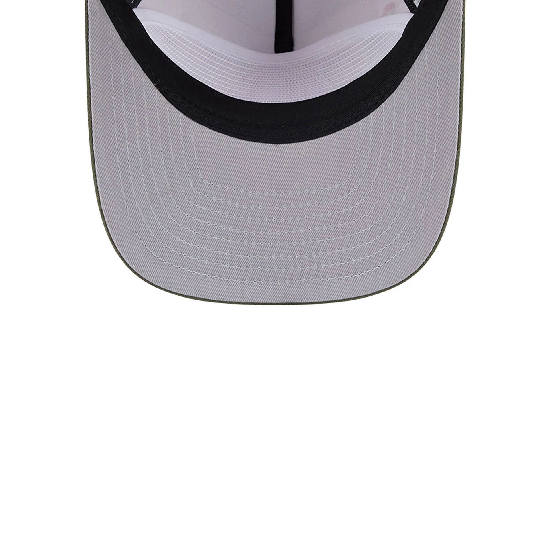 This is a A Nightmare On Elm Street Light Beige Golfer Snapback Adjustable Cap 2