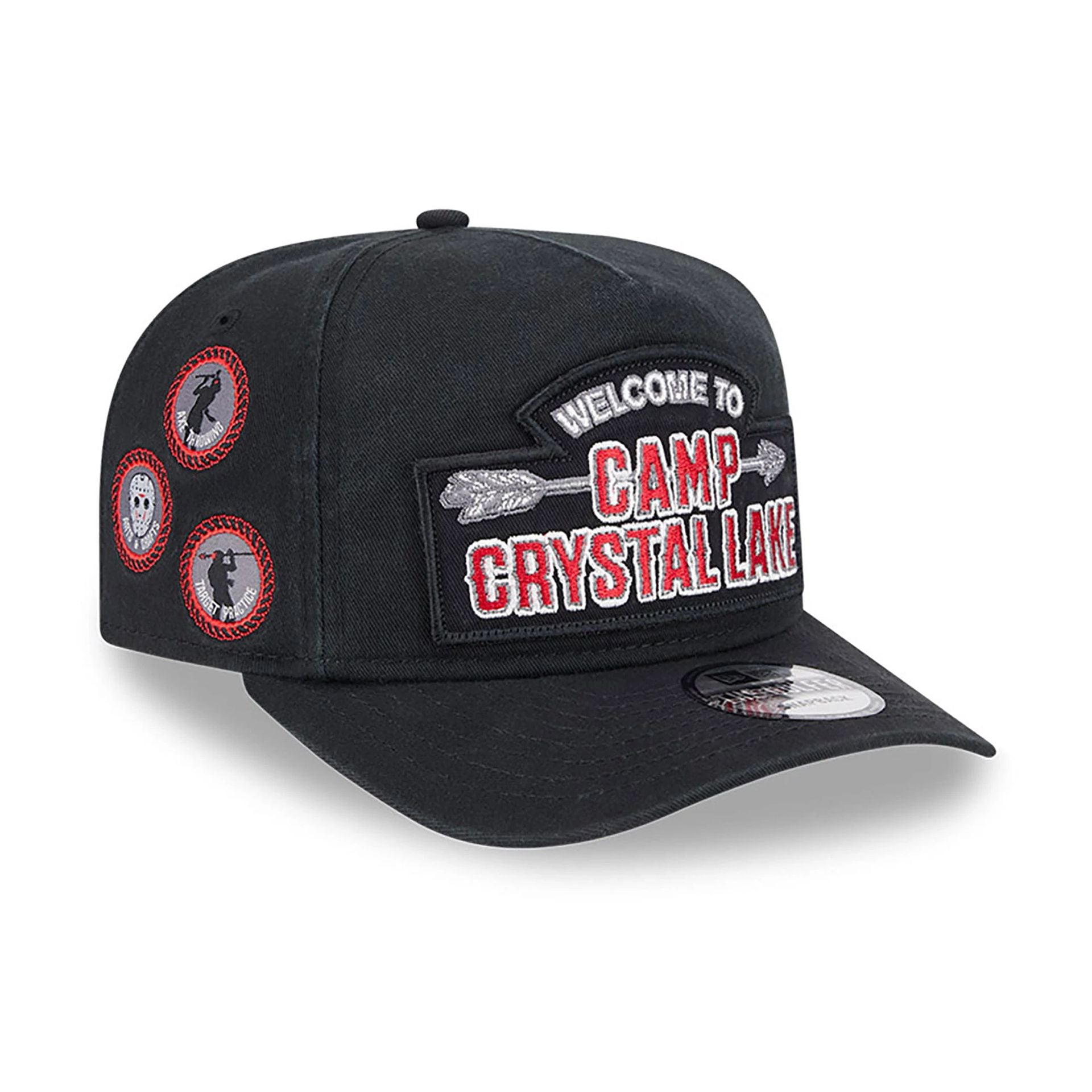 This is a Friday The 13TH Black Golfer Snapback Adjustable Cap 1