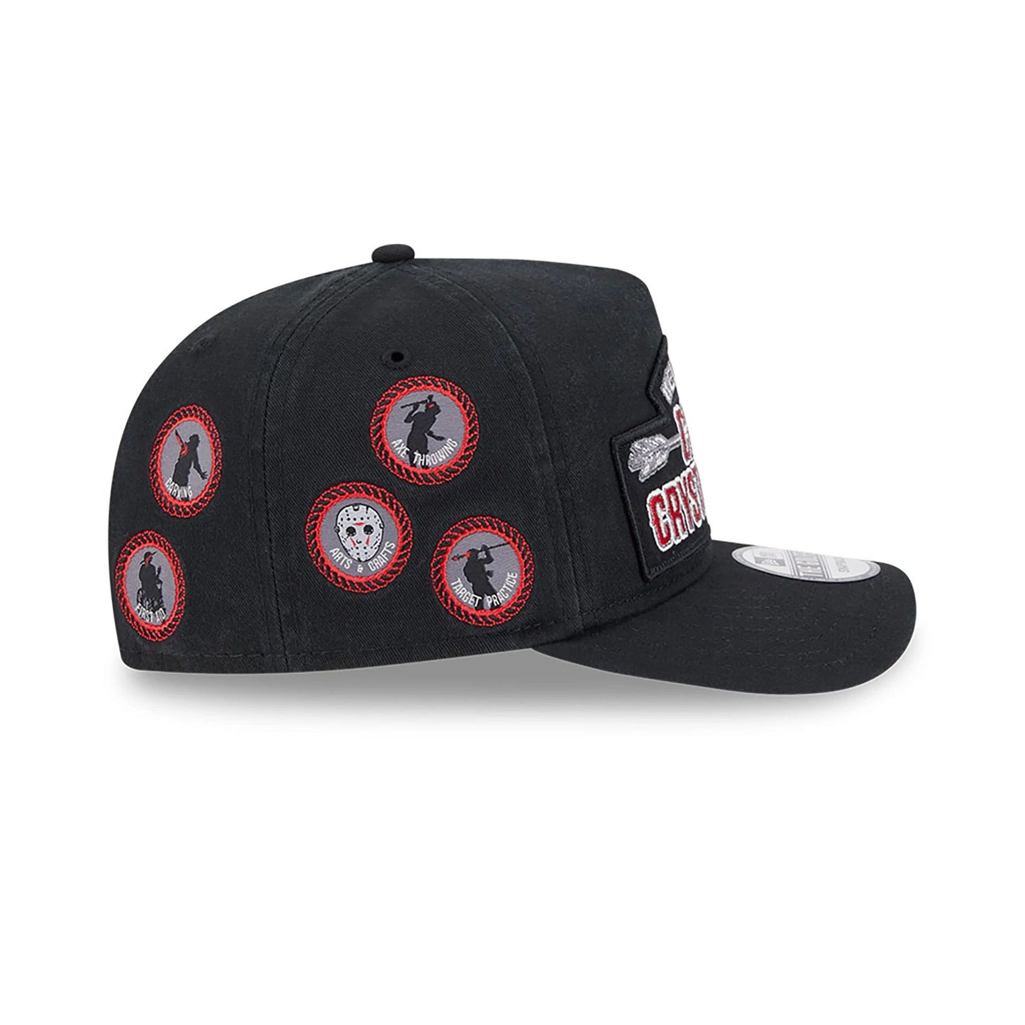 This is a Friday The 13TH Black Golfer Snapback Adjustable Cap 6