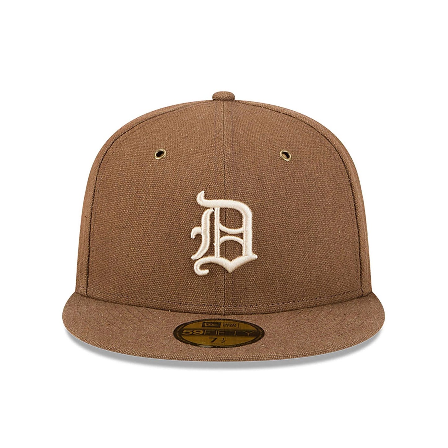 This is a Detroit Tigers Antique Plaid Dark Brown 59FIFTY Fitted Cap 3