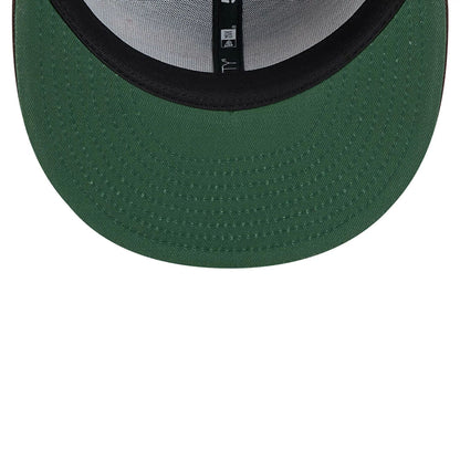 This is a Oakland Athletics Fall Foliage Dark Brown 59FIFTY Fitted Cap 2