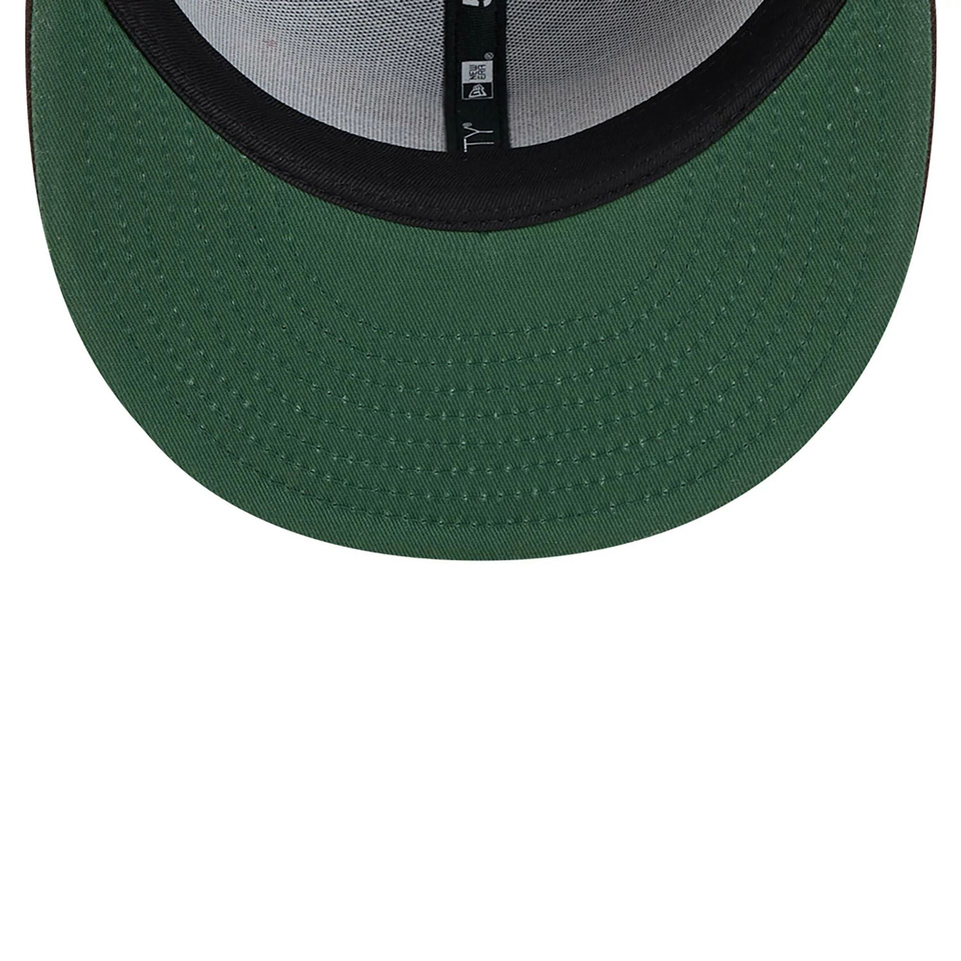 This is a Oakland Athletics Fall Foliage Dark Brown 59FIFTY Fitted Cap 2