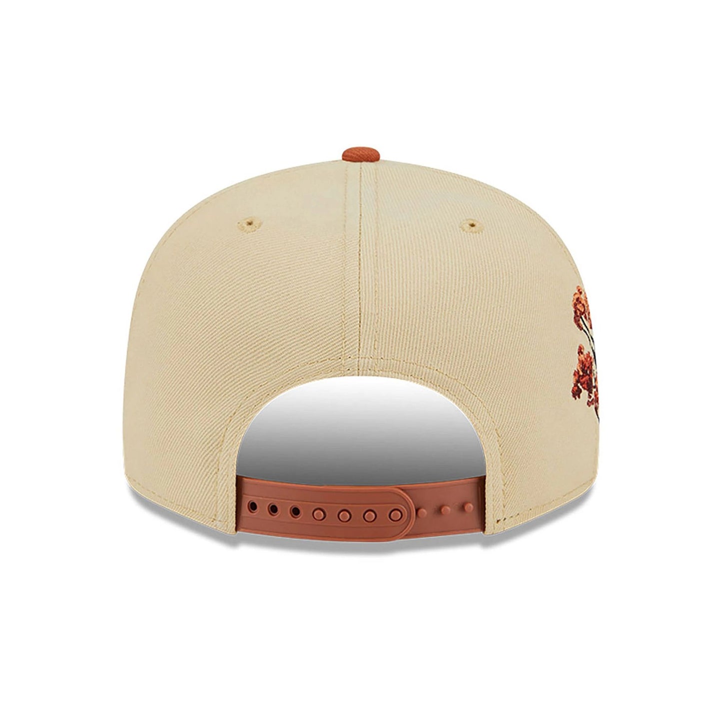 This is a Colorado Rockies Fall Landscape Light Beige 9FIFTY Snapback Cap 5