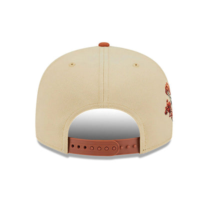 This is a Colorado Rockies Fall Landscape Light Beige 9FIFTY Snapback Cap 5