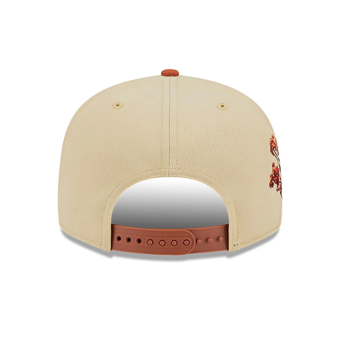 This is a Miami Marlins Fall Landscape Light Beige 9FIFTY Snapback Cap 5