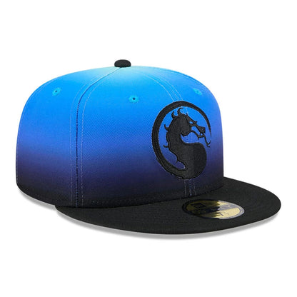 This is a Mortal Kombat Klassic Blue 59FIFTY Fitted Cap 7