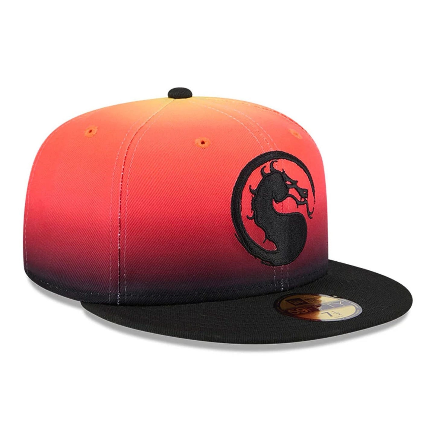 This is a Mortal Kombat Klassic Orange 59FIFTY Fitted Cap 6