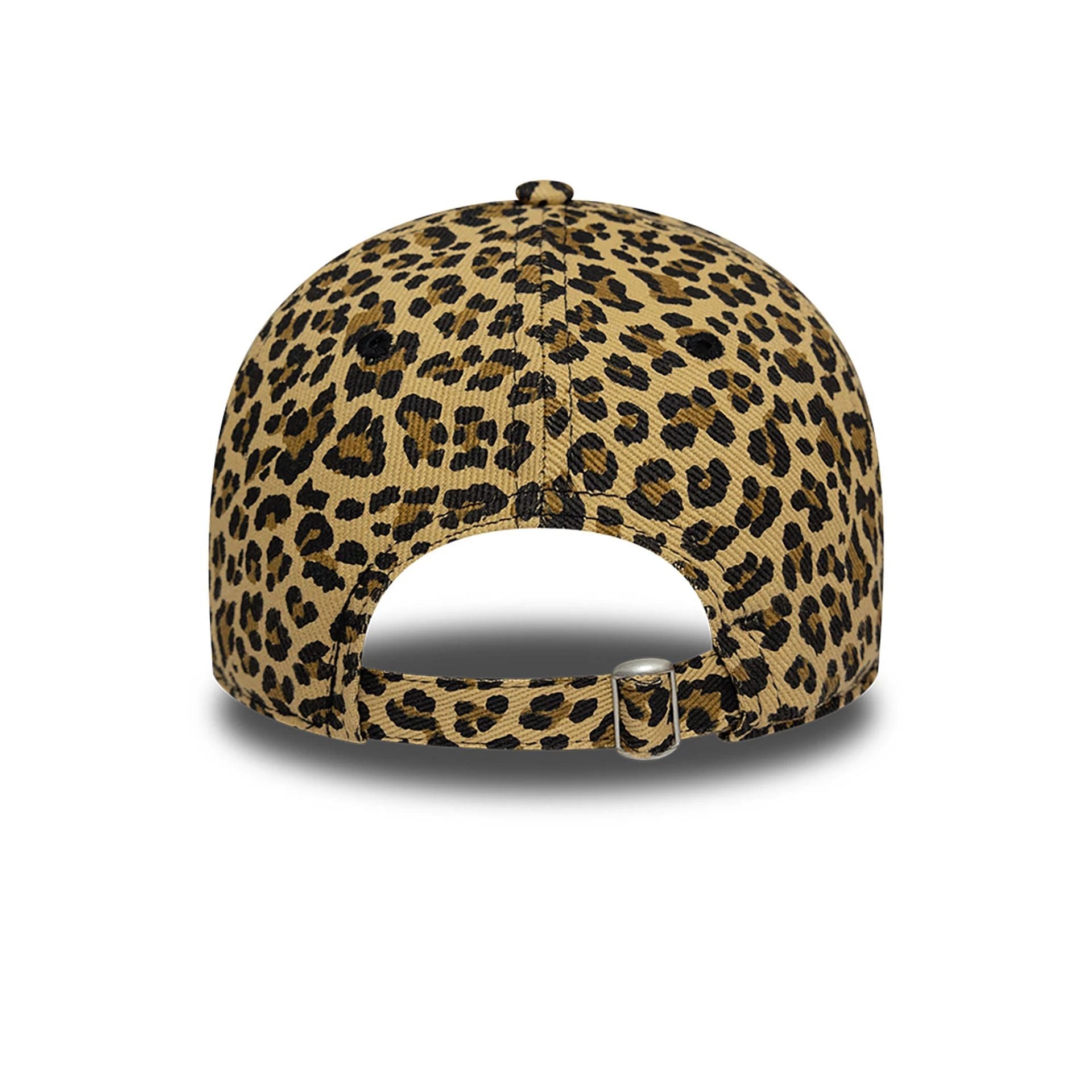 This is a New Era Womens Soho London Leopard All Over Print 9TWENTY Adjustable Cap 5