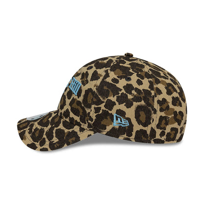 This is a New Era Womens Notting Hill London Leopard All Over Print 9TWENTY Adjustable Cap 7